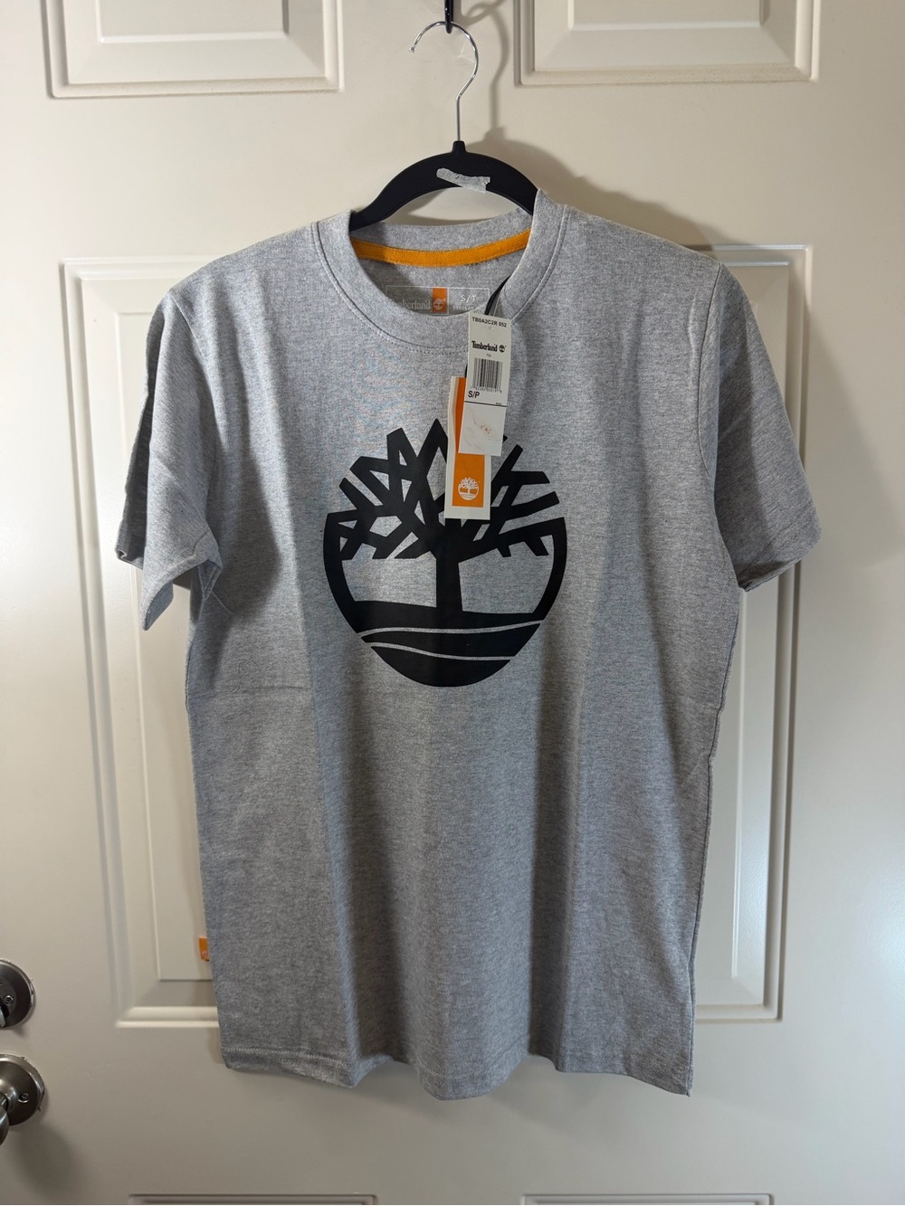 Timberland Men’s XL Gray Tree Logo Graphic T-Shirt NWT
